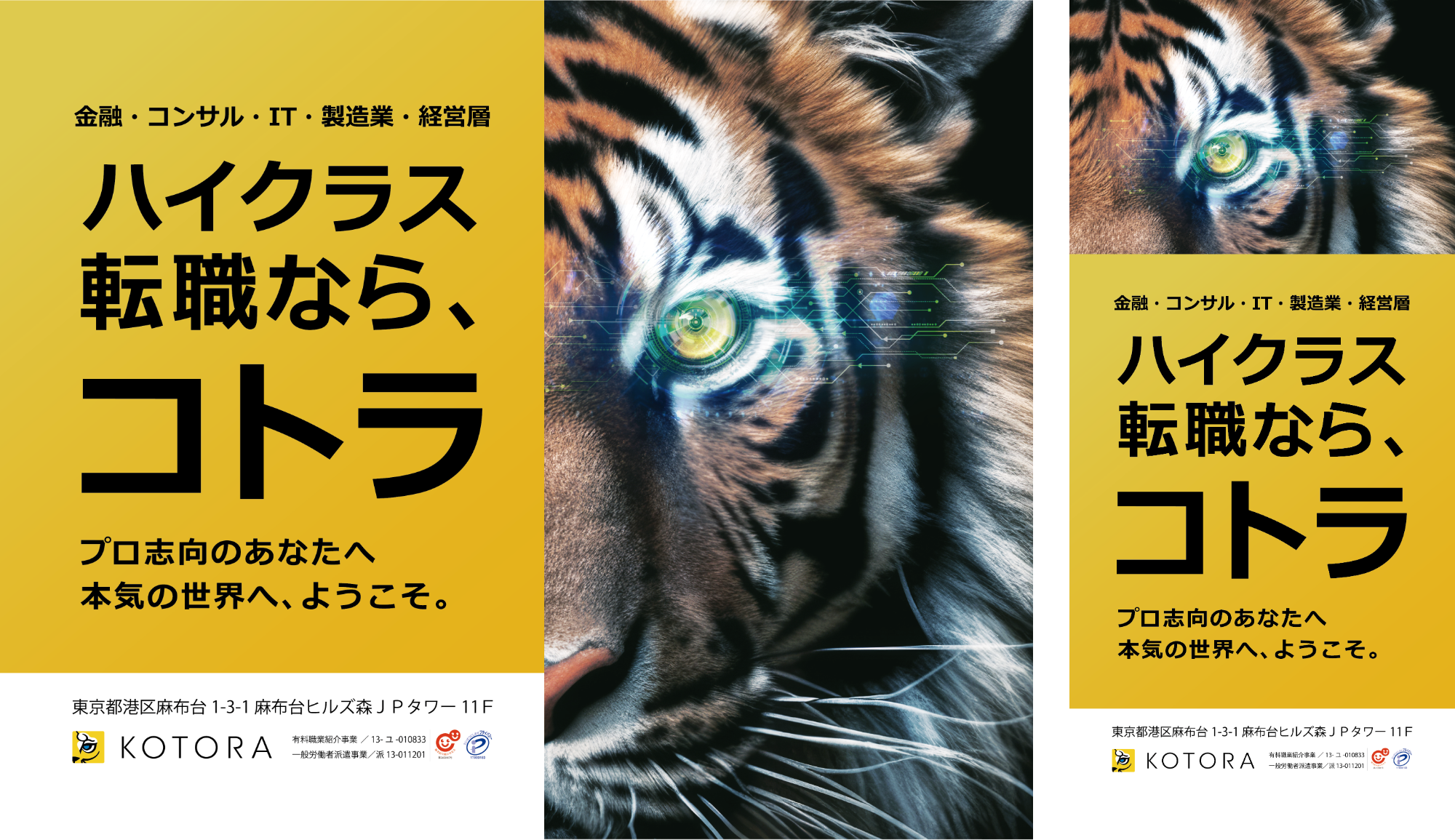 コトラ掲出中交通広告